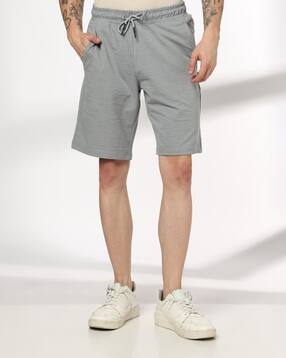 teamspirit Men Crushed Structured Regular Fit Shorts-picture-22