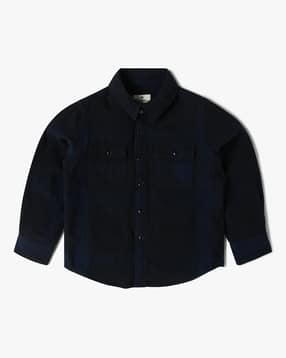 pepe jeans Boys Spread-Collar Regular Fit Shirt-picture-35