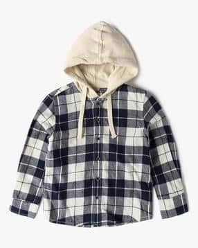 pepe jeans Boys Hooded-Neck Regular Fit Shirt-picture-33