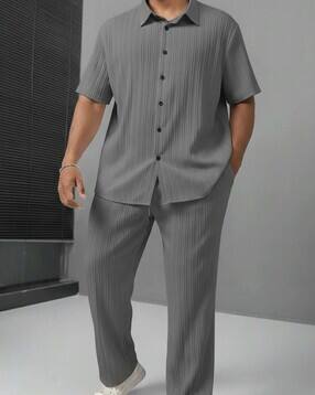 men cotton 2-piece sets