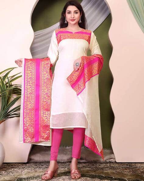 SHINISHA Women Embellished Straight Kurta Set