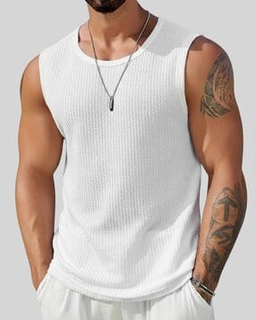 buda jeans co Men Round-Neck Sleeveless Vest-picture-17