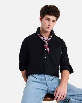snitch Men Regular Fit Spread-Collar Shirt-picture-11