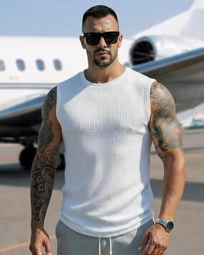 neonomad Men Round-Neck Sleeveless Vest-picture-16
