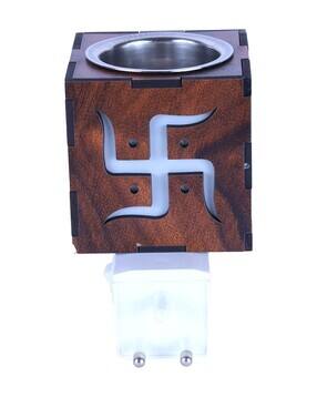 gojeeva Wooden Electric Camphor Burner -picture-28