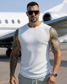 buda jeans co Men Round-Neck Sleeveless Vest-picture-32