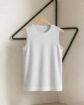 buda jeans co Men Round-Neck Sleeveless Vest-picture-19