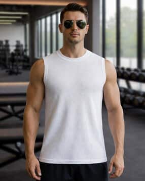 neonomad Men Round-Neck Sleeveless Vest-picture-48