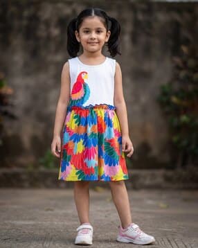 hellcat Girls Graphic Print A-Line Dress-picture-20