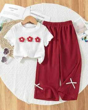 tior Girls Woven Pans & Top Set-picture-25