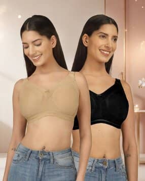 Women Pack of 2 Minimiser Bra-image-36