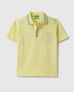 united colors of benetton Boys Regular Fit Polo T-Shirt-picture-11