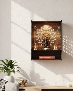 Gojeeva Engineered Wooden LED Temple -picture-50