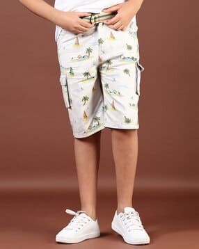v-mart Boys Printed Mid-Rise Cargo Shorts-picture-31