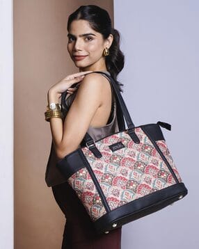 Mughal Art Multicolor Classic Commute Office Bag-image-0