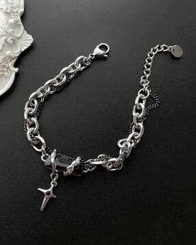 salty alpha Men Steel Bracelet-picture-14