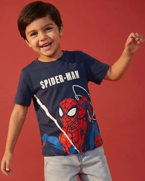 nauti nati Boys Regular Fit Crew-Neck T-Shirt-picture-11