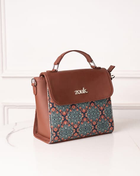 Zouk Jodhpur Damask Statement Sling Bag