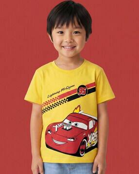 nauti nati Boys Regular Fit Crew-Neck T-Shirt-picture-16