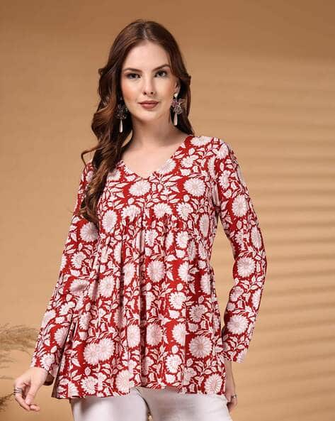 SVARAA Women Regular Fit Top