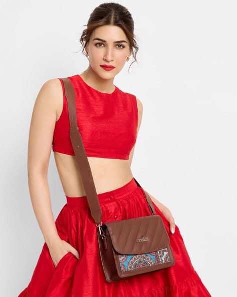 Zouk Women Printed Sling Bag