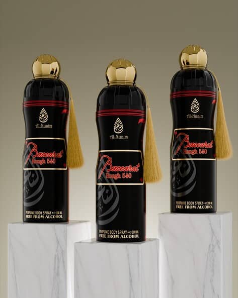 Al-Nuaim Set of 3 Long Lasting Alcohol Free Deodorant - 200ml Each