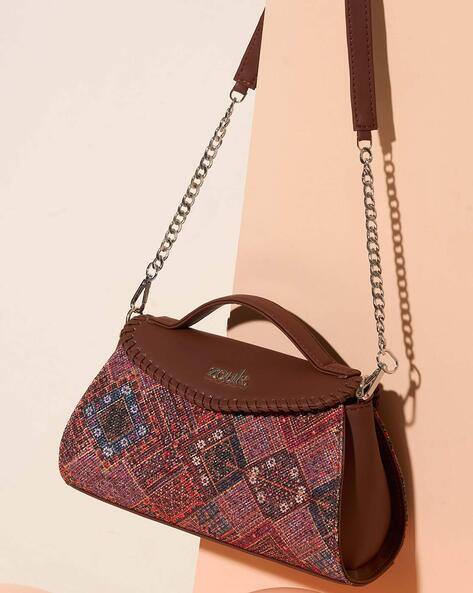 Zouk Women Saisha Sling Bag with Detachable Strap