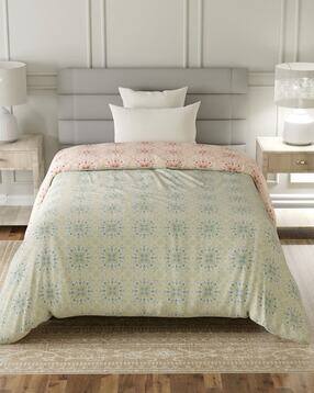 layers 144 TC Printed Reversible Mild Winter Single Comforter-picture-32