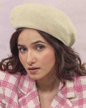 hair drama co. Women Woolen Beret Cap-picture-47