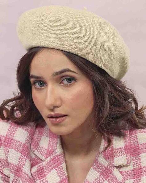 Hair Drama Co. Women Woolen Beret Cap