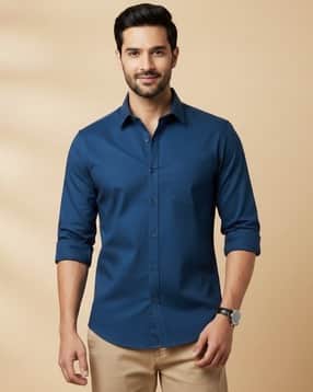 buda jeans co Men Regular Fit Spread-Collar Shirt-picture-52