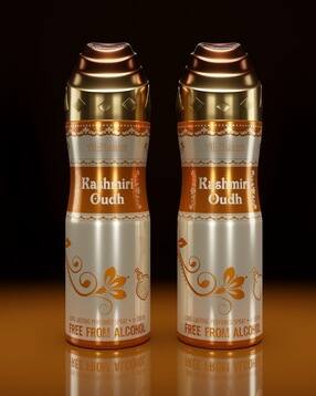 al-nuaim Pack of 2 Men Kashmiri Oudh Deodorants - 200 ml-picture-41