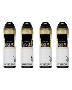 al-nuaim Pack of 4 Unisex Royal Prophecy Deodorants - 200 ml-picture-37