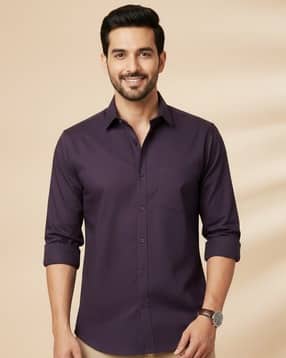 buda jeans co Men Regular Fit Spread-Collar Shirt-picture-43