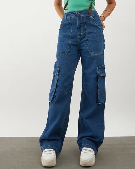 NOH.VOH - SASSAFRAS KIDS Girls High Rise Relaxed Jeans