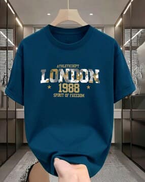 neonomad Men Printed Loose Fit Round-Neck T-Shirt-picture-49