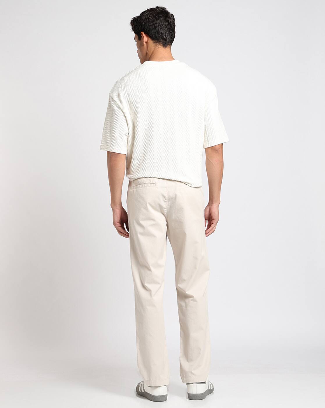 Buy Stone Trousers & Pants for Men by Altheory by AZORTE Online