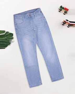 pantaloons junior Boys Straight Mid Washed Washed-picture-26