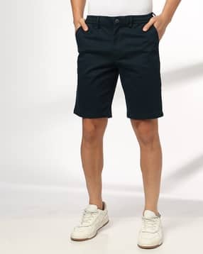 netplay Men Slim Fit Flat-Front Shorts-picture-49