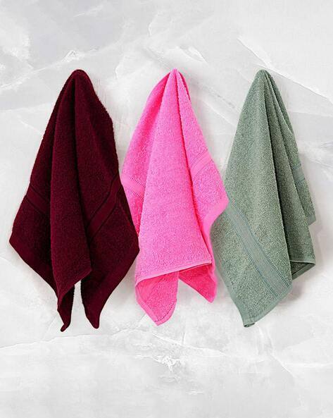 Lacylook Pack of 3 Hand & Face Towels
