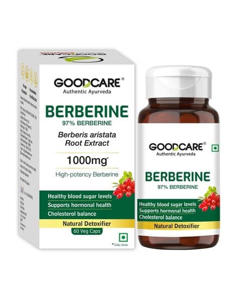 GOODCARE from house of Baidyanath Berberine Capsules Supports Blood Sugar
