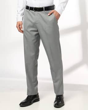 netplay Men Mid-Rise Slim Fit Trousers-picture-30