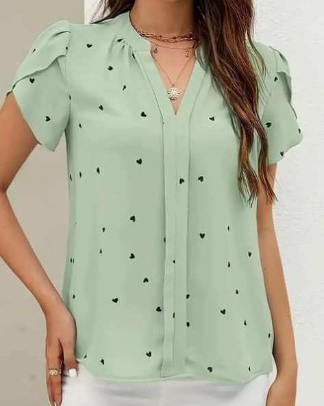 Women Printed Regular Fit Top