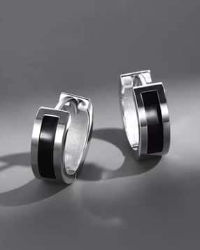 salty alpha Men Hoop Earrings-picture-48