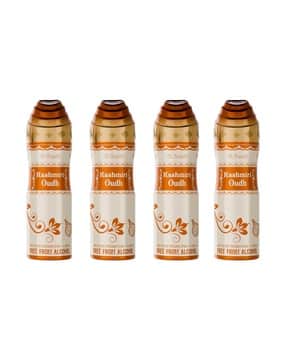 al-nuaim Unisex Set of 4 Alcohol-Free Long-Lasting Deodorant Sprays-picture-50