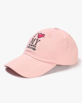 Women Typographic Print Cotton Baseball Cap-image-10