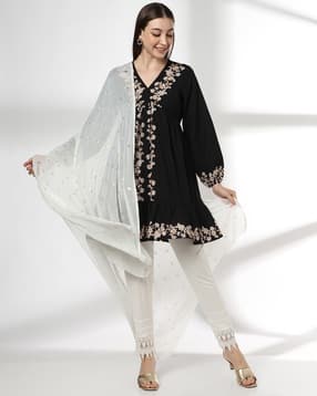 avaasa mix n' match Women Printed Chiffon Dupatta-picture-32