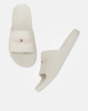tommy hilfiger Logo Print Vinyl Slides-picture-13