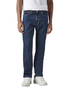levi's  Men 505 Straight Fit Mid-Rise Jeans-picture-44