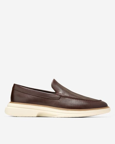 Cole Haan Men Slip-On Round-Toe Formal Shoes